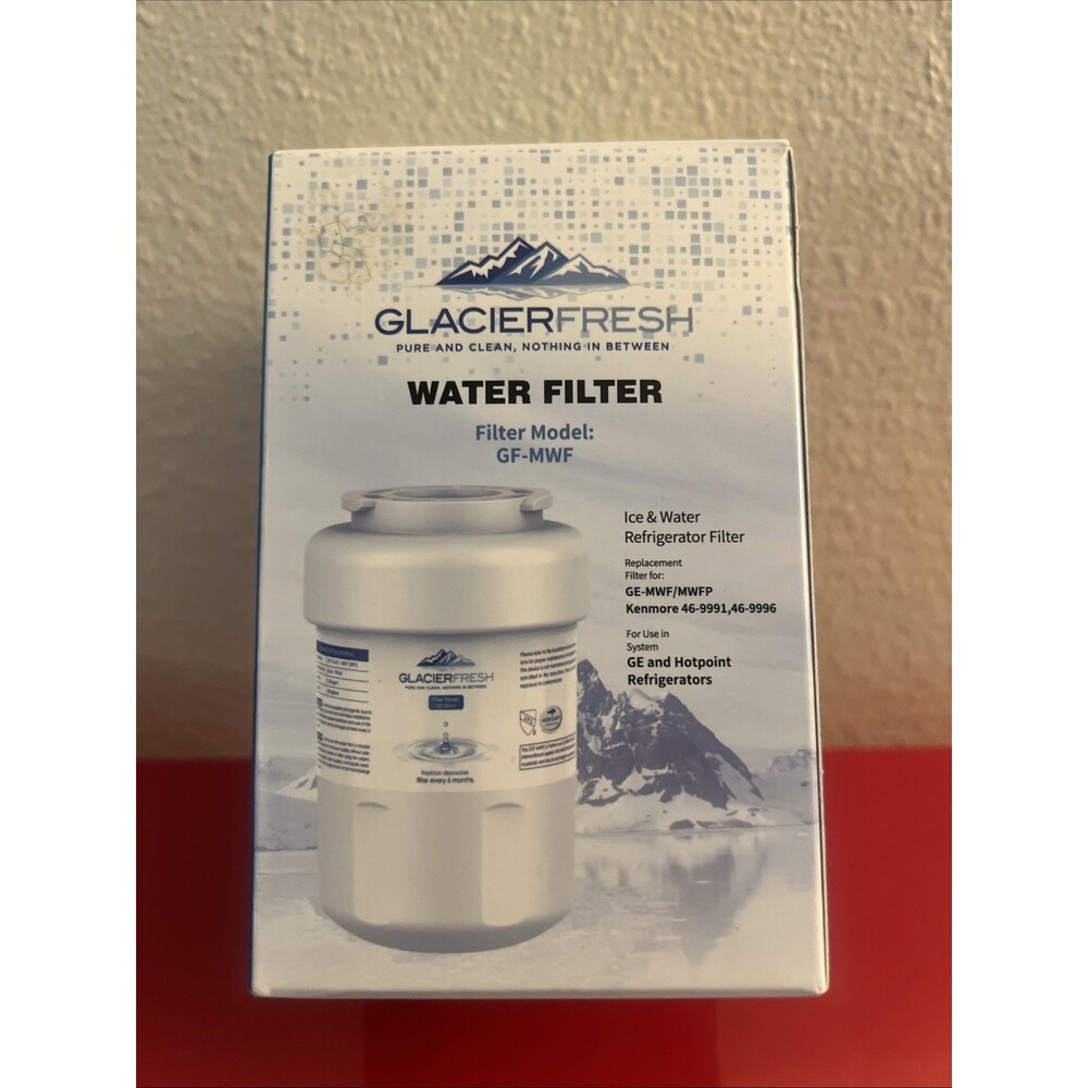 Glacier Fresh Model GF-MWF Refrigerator Water Filter For Fits GE / Hotpoint